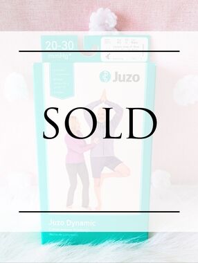 SOLD** Juzo Dynamic Compression Stockings 20-30 mmHg 3511 AD III Black 17273